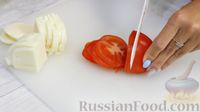 Куриные грудки, запечённые с моцареллой и помидорами